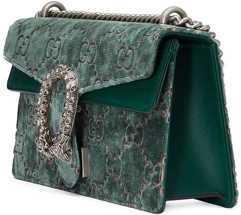 gucci dionysus green velvet|gucci dionysus chain bags.